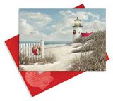 Embellished Christmas Cards - Peaceful Shore