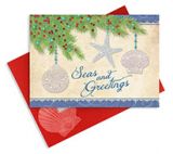 Embellished Christmas Cards - Seas and Greetings