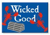 Souvenir Magnet - Wicked Good Lobster