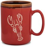 Hand Glazed Mug - Lobster