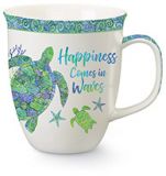Harbor Mug - Happiness Comes In Waves