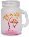 Ball Jar Shot Glass - Flamingo