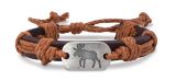 Leather Bracelet - Moose
