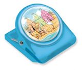 Button Clip Magnet Mary on Vacation Sounds of the Sea