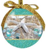 Ball Ornament - Beach Walk Sea Glass