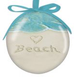 Ball Ornament - <3 BEACH