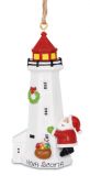Resin Ornament - Peggy's Cove Lighthouse