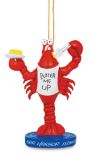 Resin Ornament - Butter Me Up Lobster