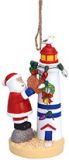 Resin Ornament - Santa/Crab/Lighthouse