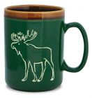 Hand Glazed Mug - Moose