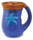Handwarmer Mug - Beach Batik Starfish
