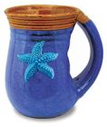 Handwarmer Mug - Beach Batik Starfish