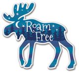 Sticker - Roam Free Moose
