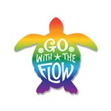 Sticker - Turtle - Go With The Flow