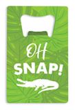 Credit Card Bottle Opener - Oh Snap Gator