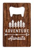 Credit Card Bottle Opener - Adventure Awaits