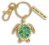 Enamel Keychain - Turtle