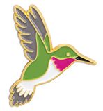 Enamel Pin - Hummingbird