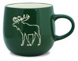 Batik Mug - Moose