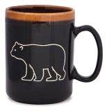 Hand Glazed Mug - Bear