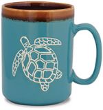 Hand Glazed Mug - Turtle
