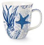 Harbor Mug - Blue Indigo Shells