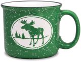 Camp Mug - Moose - Green