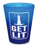 Velvet Shot Glass - Lighthouse - Get Lit