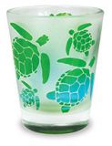Frosted Shot Glass - Turtle