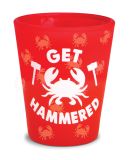 Velvet Shot Glass - Crab - Get Hammered