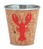 Cork Shot Glass - Lobster