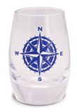 Mini Wine Shot - Compass Rose