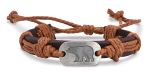 Leather Bracelet - Bear