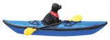 Resin Magnet - Dog in Kayak