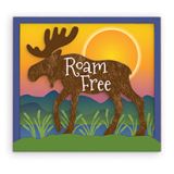 Layered Magnet - Roam Free Moose