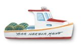 Resin Magnet - Lobster Boat