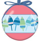 Ball Ornament - Blue Buoys