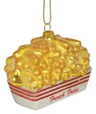 Blown Glass Ornament - French Fries