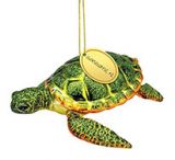 Blown Glass Ornament - Turtle