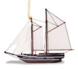 Wood Ornament - Bluenose