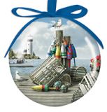 Ball Ornament - Dockside