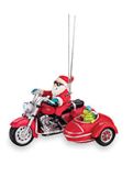 Resin Ornament - Santa & Turtle Biker