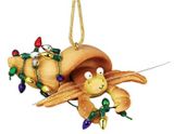 Resin Ornament - Hermit Crab with Lights