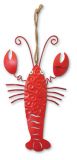 Metal Ornament - Embossed Lobster