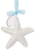 Ceramic Ornament - Pearlized Starfish