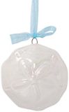 Ceramic Ornament - Pearlized Sand Dollar