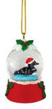 Mini Snow Globe Ornament - Loon