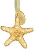 Resin Ornament - Starfish with Glitter