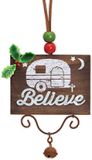 Sign Ornament - Camper Believe