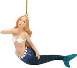 Glossy Resin Ornament - Mermaid